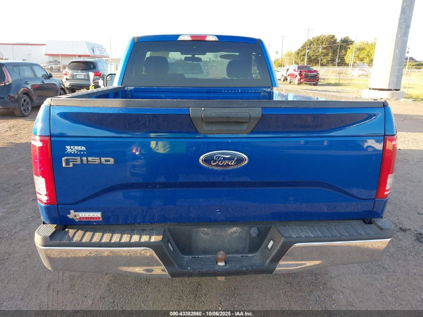 2017 Ford F-150 Xlt VIN: 1FTMF1C80HKD08258 Lot: 43382860