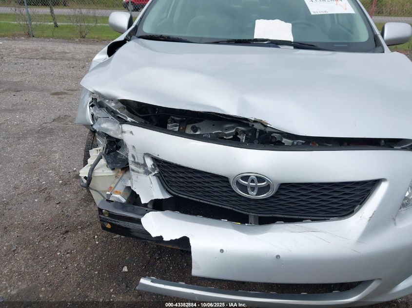 2009 Toyota Corolla Le VIN: JTDBL40E99J005725 Lot: 43382884