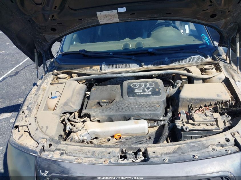 2005 Audi Tt 1.8L VIN: TRUTC28N051009725 Lot: 43382904