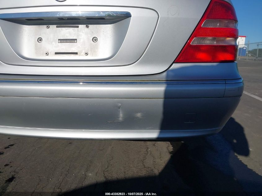 2001 Mercedes-Benz S 430 VIN: WDBNG70J91A143462 Lot: 43382923