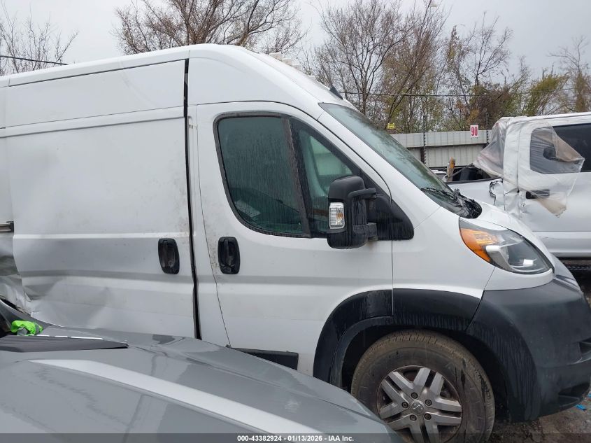 2022 Ram Promaster 3500 Cargo Van High Roof 159 Wb Ext VIN: 3C6MRVJG8NE142375 Lot: 43382924