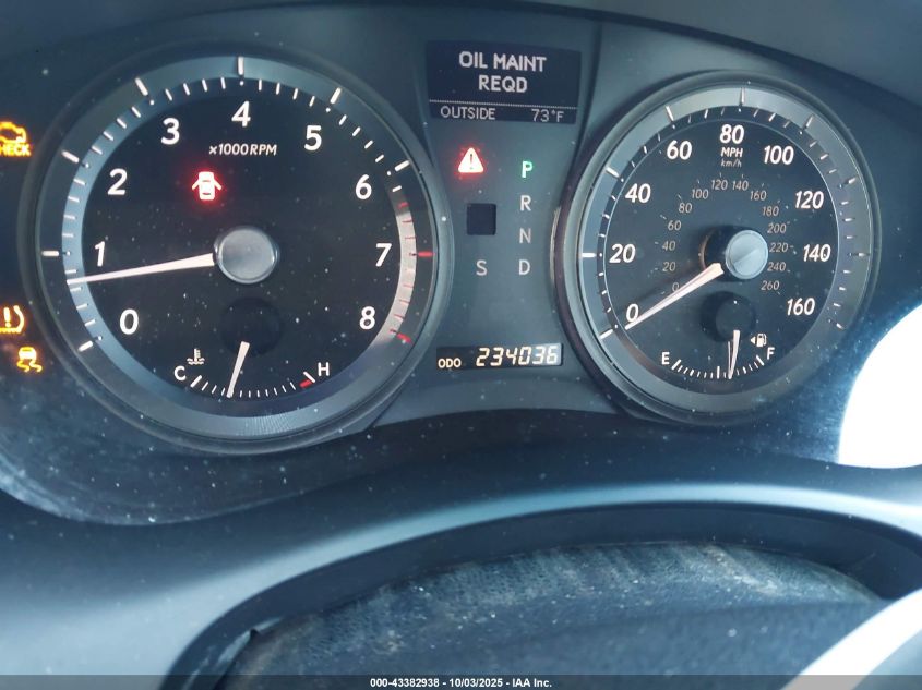 2007 Lexus Es 350 VIN: JTHBJ46G572122478 Lot: 43382938