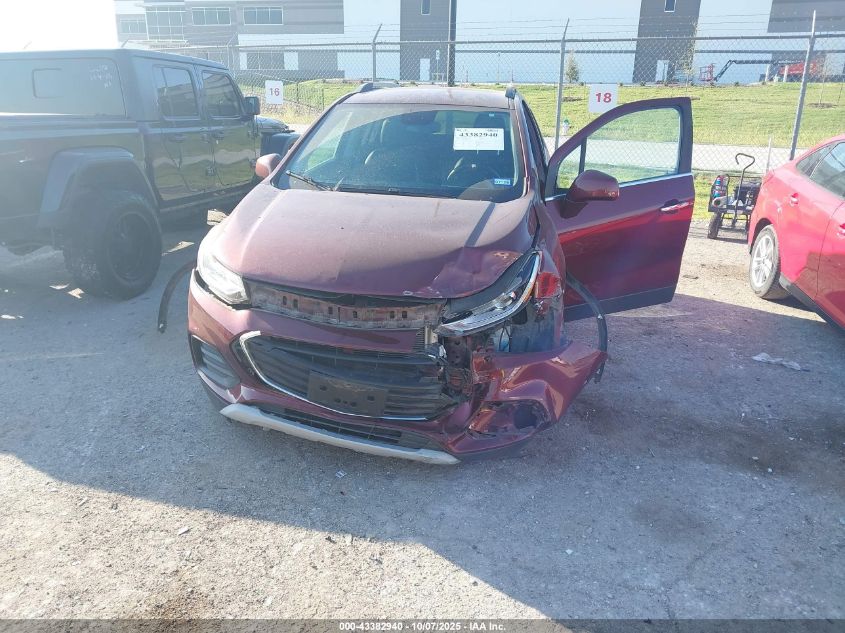 2017 Chevrolet Trax Lt VIN: 3GNCJLSB8HL151457 Lot: 43382940