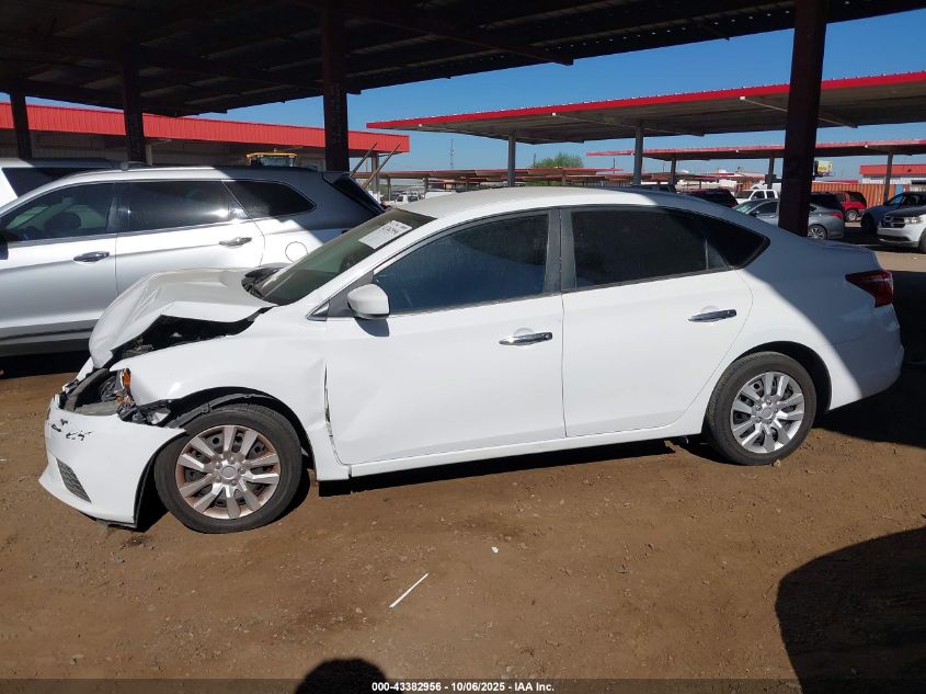 2017 Nissan Sentra S VIN: 3N1AB7AP7HY285044 Lot: 43382956