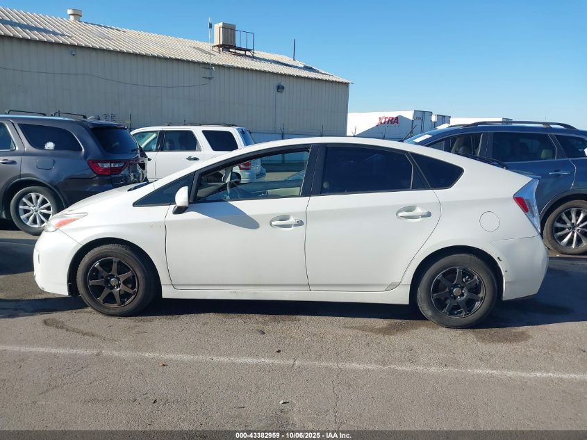 2012 Toyota Prius Two VIN: JTDKN3DU7C1481470 Lot: 43382959