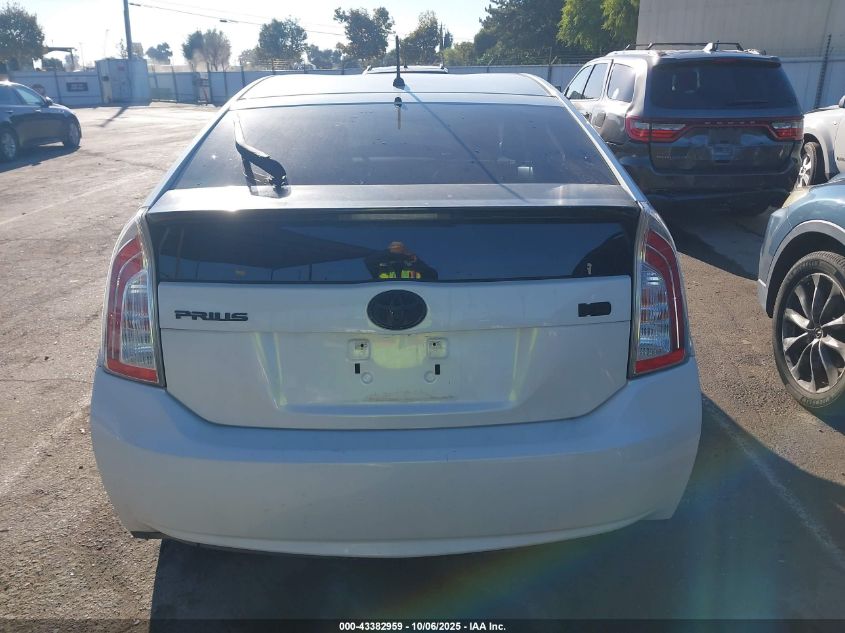 2012 Toyota Prius Two VIN: JTDKN3DU7C1481470 Lot: 43382959