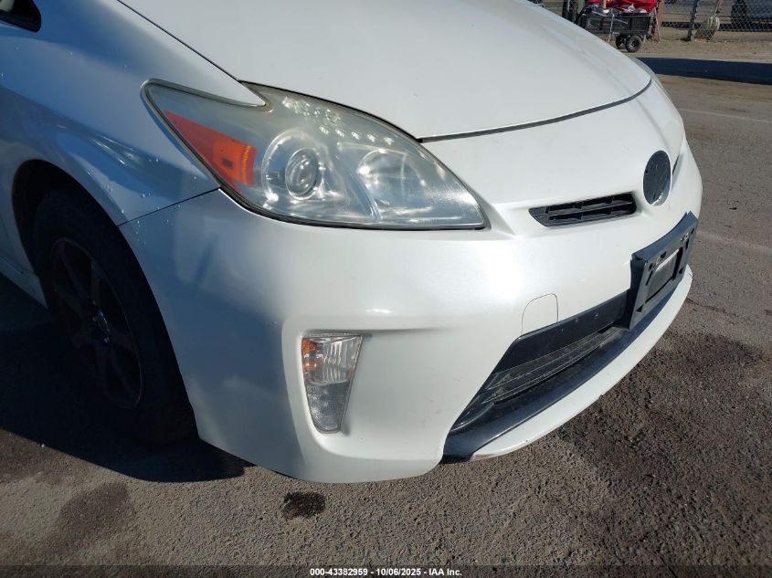 2012 Toyota Prius Two VIN: JTDKN3DU7C1481470 Lot: 43382959