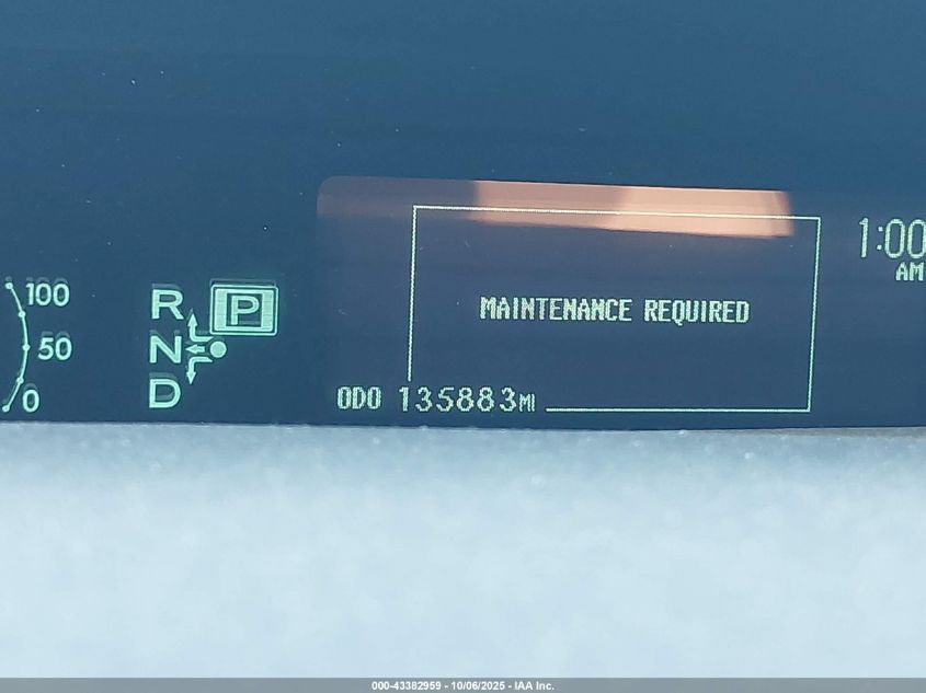 2012 Toyota Prius Two VIN: JTDKN3DU7C1481470 Lot: 43382959