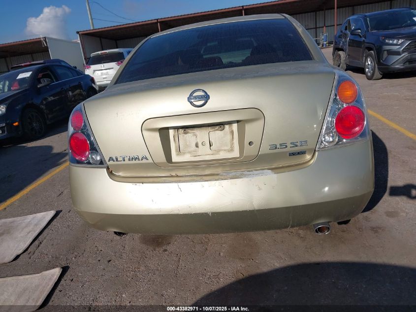 2004 Nissan Altima 3.5 Se VIN: 1N4BL11D84C104995 Lot: 43382971
