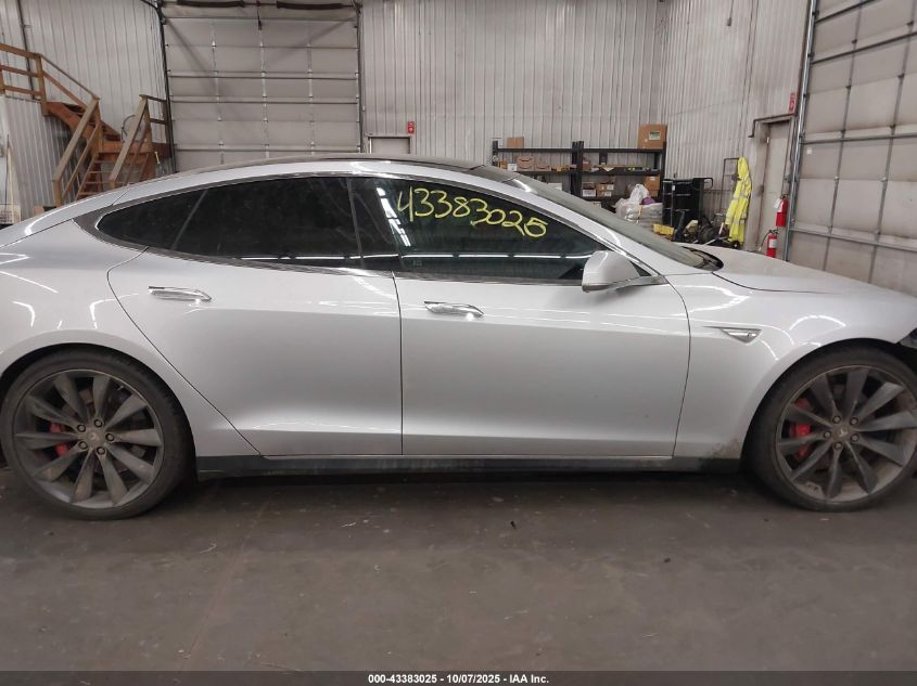 2014 TESLA MODEL S P85 5YJSA1H16EFP35678