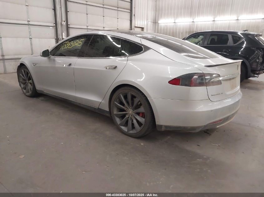 2014 TESLA MODEL S P85 5YJSA1H16EFP35678