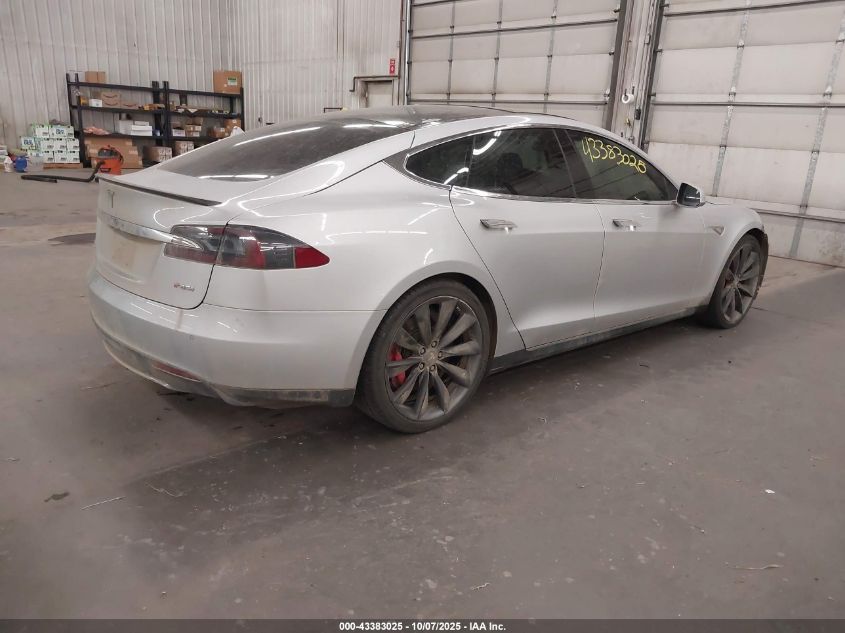 2014 TESLA MODEL S P85 5YJSA1H16EFP35678