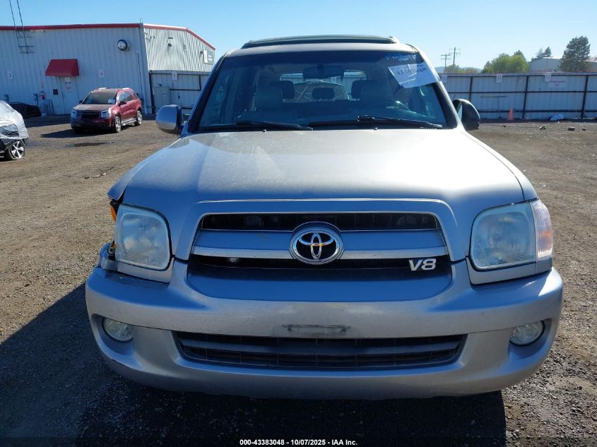 2007 Toyota Sequoia Sr5 V8 VIN: 5TDBT44AX7S278387 Lot: 43383048