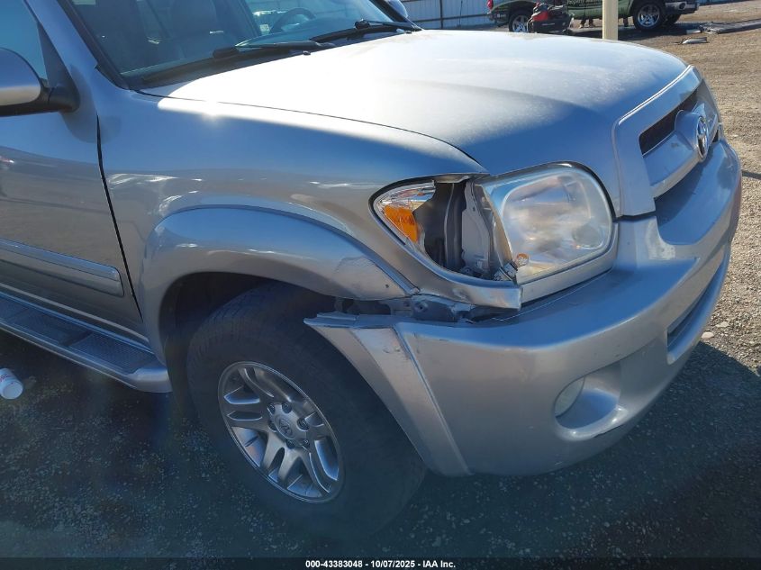 2007 Toyota Sequoia Sr5 V8 VIN: 5TDBT44AX7S278387 Lot: 43383048