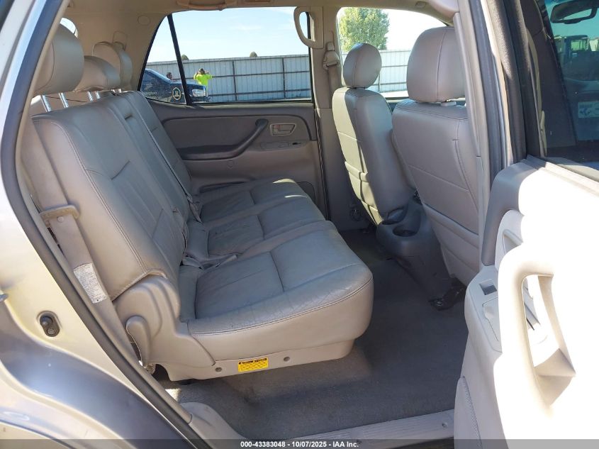 2007 Toyota Sequoia Sr5 V8 VIN: 5TDBT44AX7S278387 Lot: 43383048