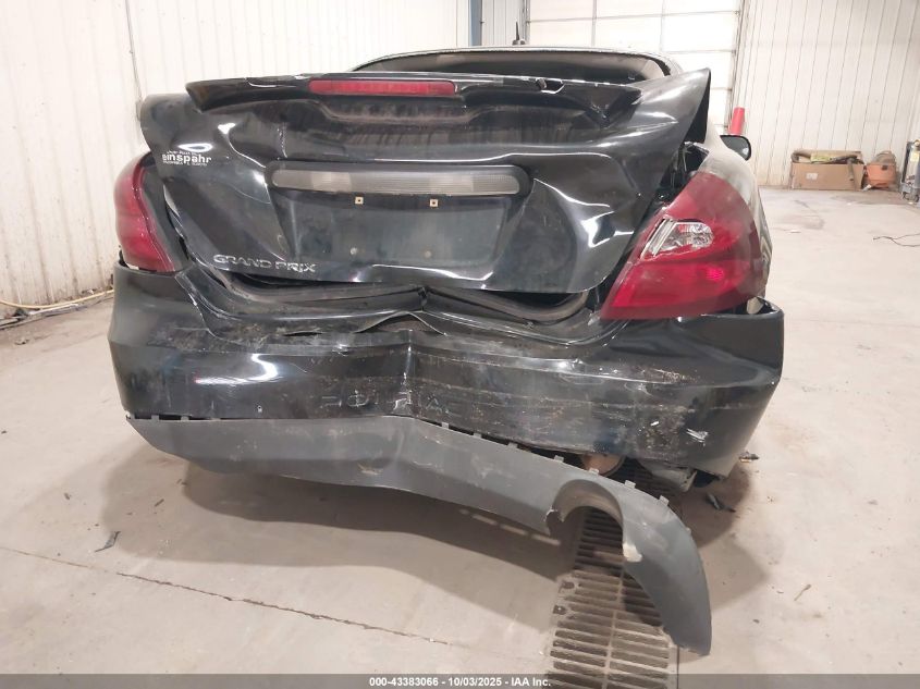 2006 Pontiac Grand Prix VIN: 2G2WP552861237530 Lot: 43383066