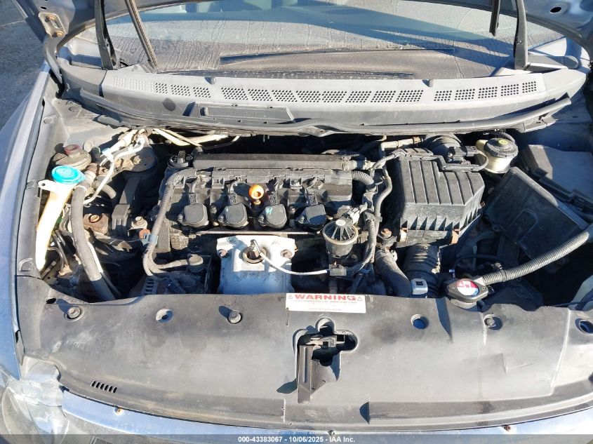 2008 Honda Civic Lx VIN: 2HGFA16538H508679 Lot: 43383067