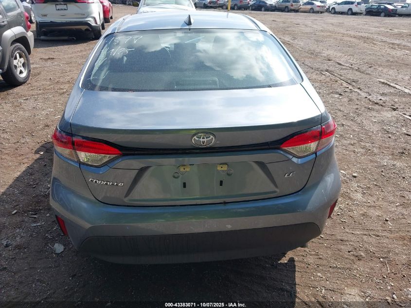 2025 Toyota Corolla Le VIN: 5YFB4MDE7SP279577 Lot: 43383071