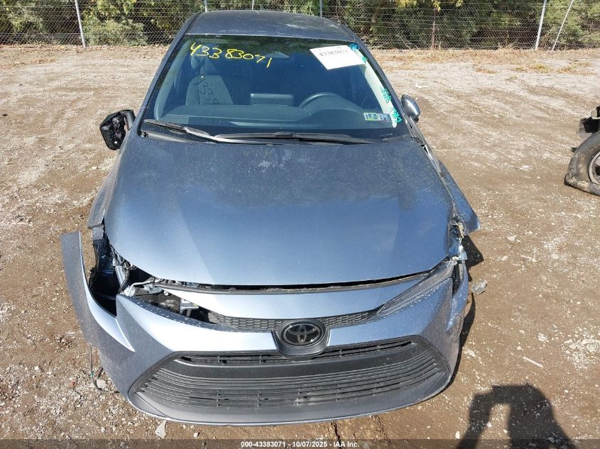 2025 Toyota Corolla Le VIN: 5YFB4MDE7SP279577 Lot: 43383071