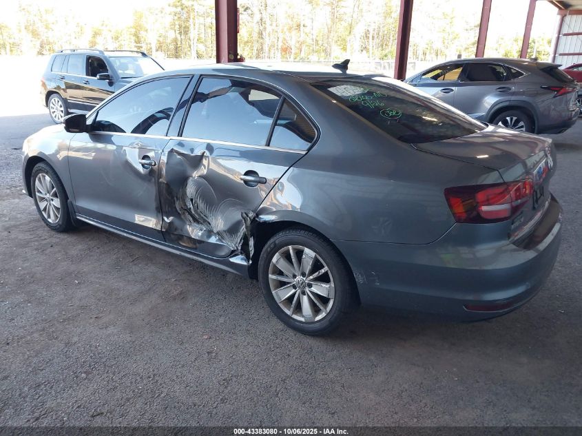 2016 Volkswagen Jetta 1.4T Se VIN: 3VWD67AJ7GM249867 Lot: 43383080