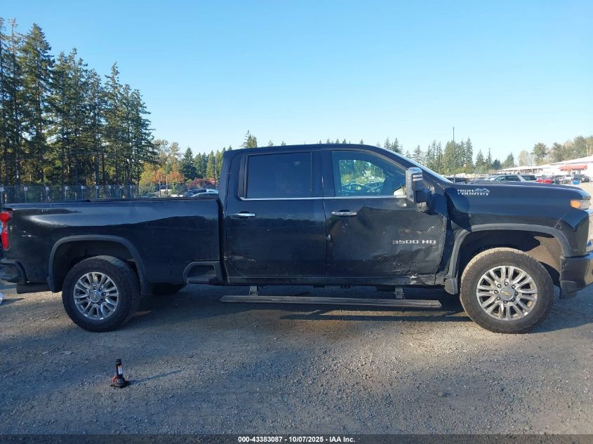 2021 Chevrolet Silverado 3500Hd 4Wd Long Bed High Country VIN: 1GC4YVEY9MF138886 Lot: 43383087