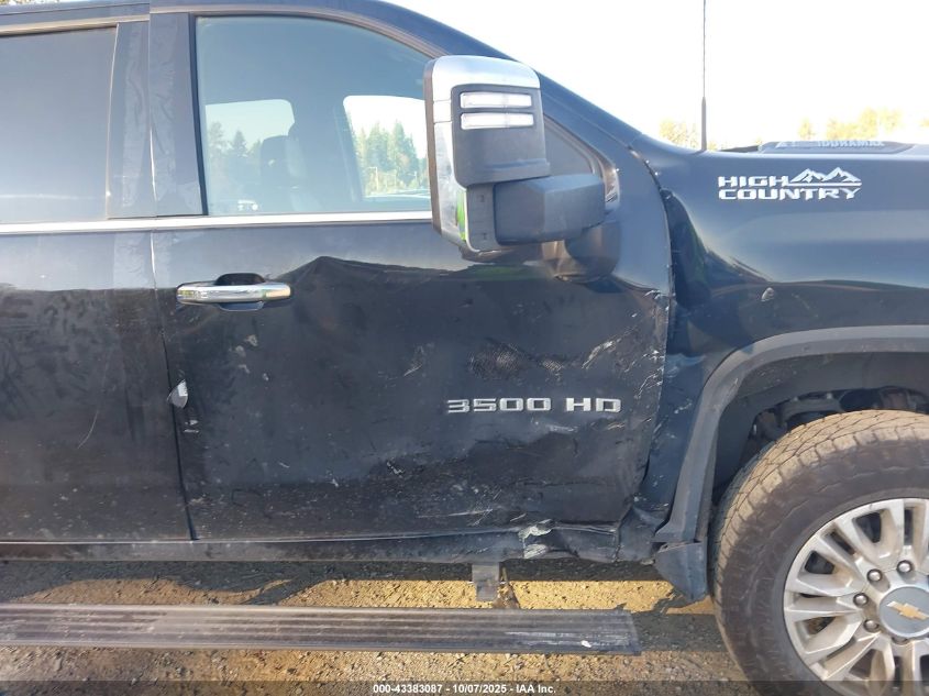 2021 Chevrolet Silverado 3500Hd 4Wd Long Bed High Country VIN: 1GC4YVEY9MF138886 Lot: 43383087
