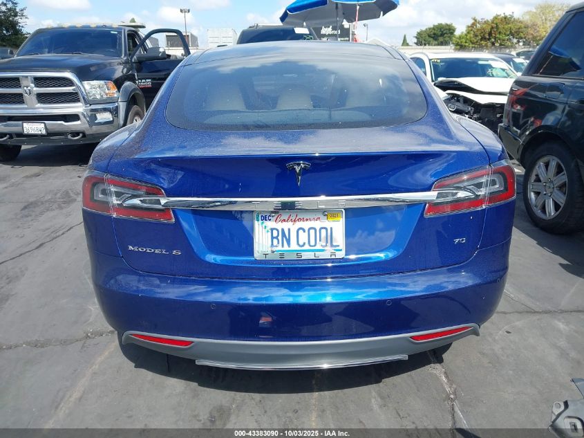 2015 Tesla Model S 60/70/85 VIN: 5YJSA1E11FF119084 Lot: 43383090