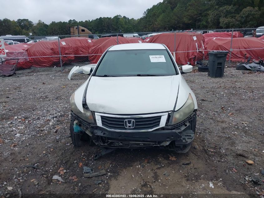 2010 Honda Accord 2.4 Lx VIN: 1HGCP2F39AA134265 Lot: 43383103