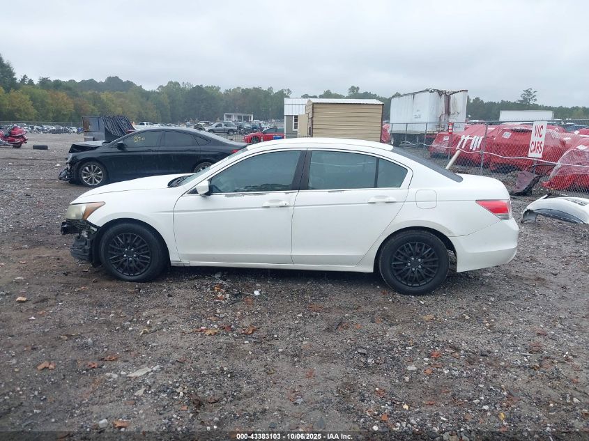 2010 Honda Accord 2.4 Lx VIN: 1HGCP2F39AA134265 Lot: 43383103