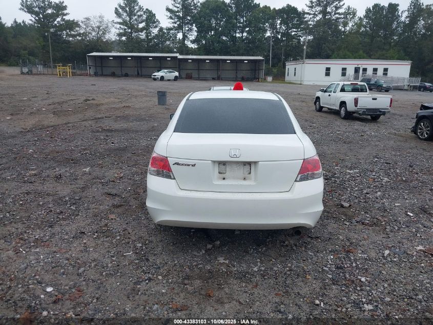2010 Honda Accord 2.4 Lx VIN: 1HGCP2F39AA134265 Lot: 43383103