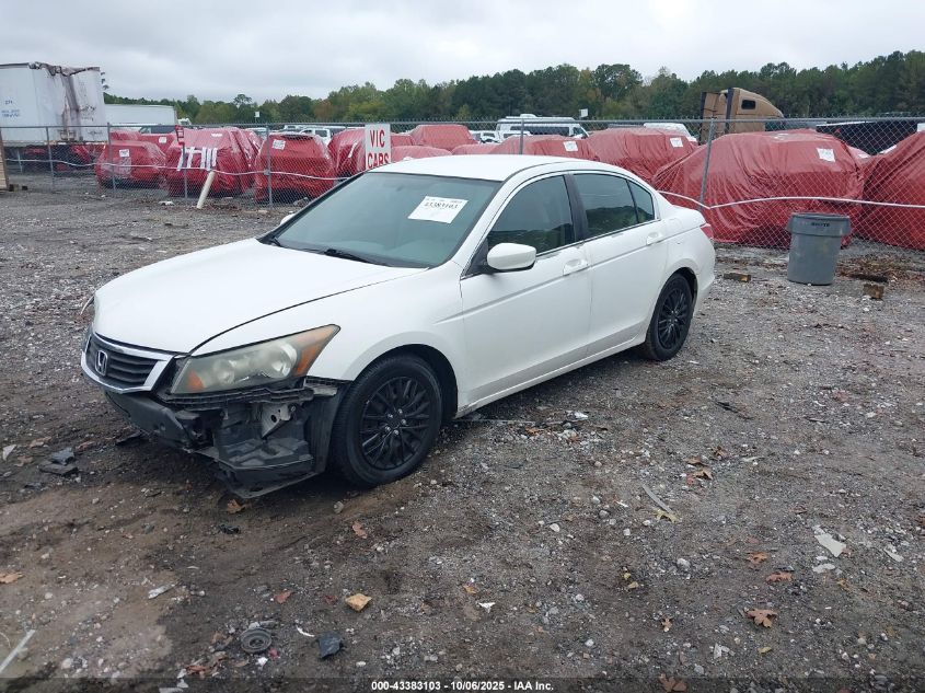 2010 Honda Accord 2.4 Lx VIN: 1HGCP2F39AA134265 Lot: 43383103