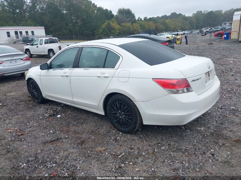 2010 Honda Accord 2.4 Lx VIN: 1HGCP2F39AA134265 Lot: 43383103