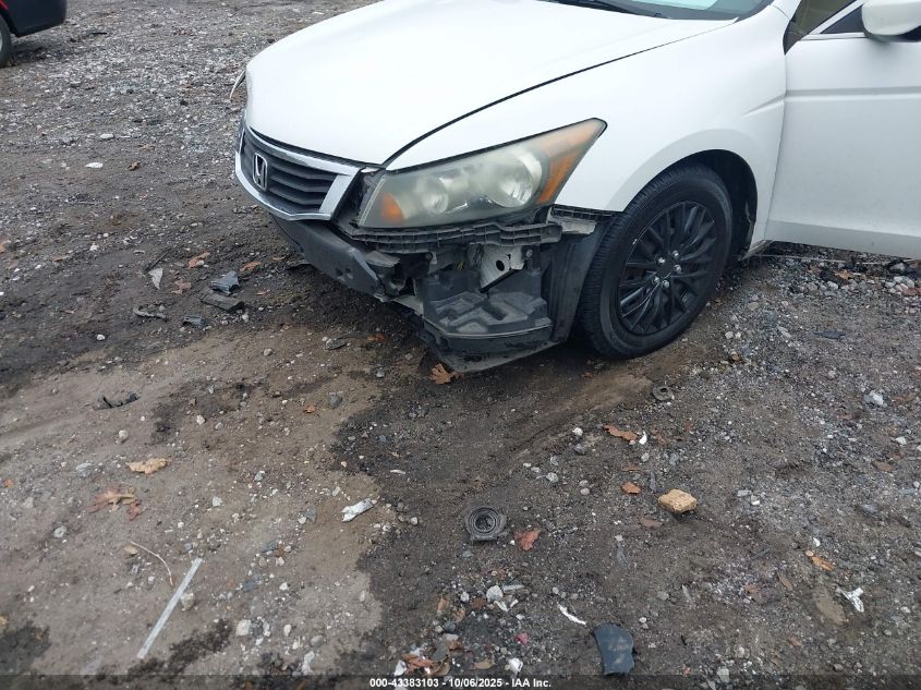 2010 Honda Accord 2.4 Lx VIN: 1HGCP2F39AA134265 Lot: 43383103