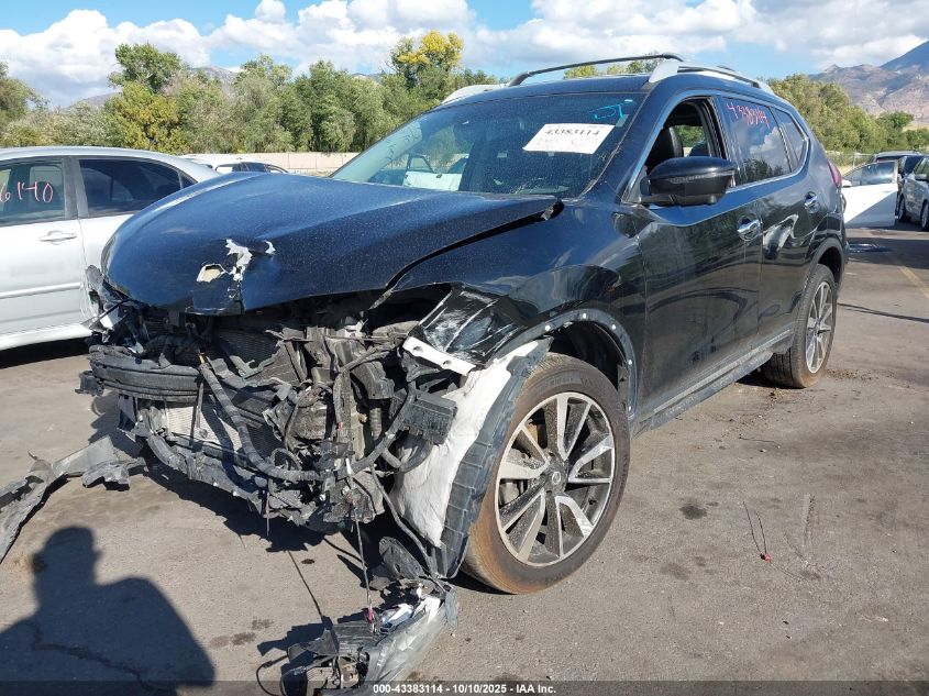 2019 Nissan Rogue Sl VIN: 5N1AT2MV4KC811052 Lot: 43383114