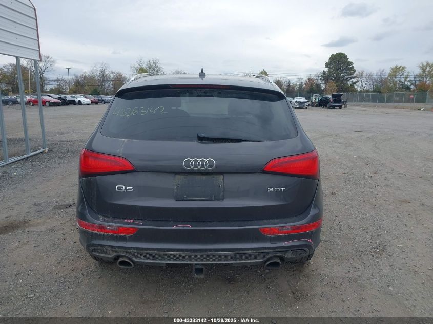 2014 Audi Q5 3.0T Premium Plus VIN: WA1WGAFP5EA091942 Lot: 43383142