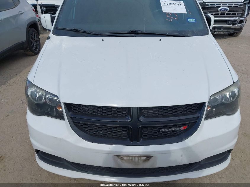 2017 Dodge Grand Caravan Se Plus VIN: 2C4RDGBG1HR742813 Lot: 43383148
