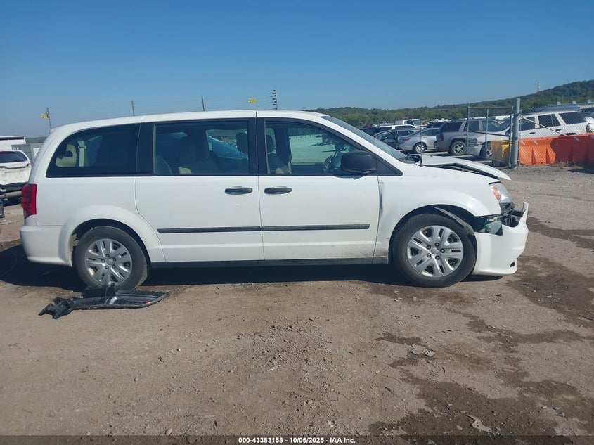 2014 DODGE GRAND CARAVAN AMERICAN VALUE PKG 2C4RDGBG8ER274588