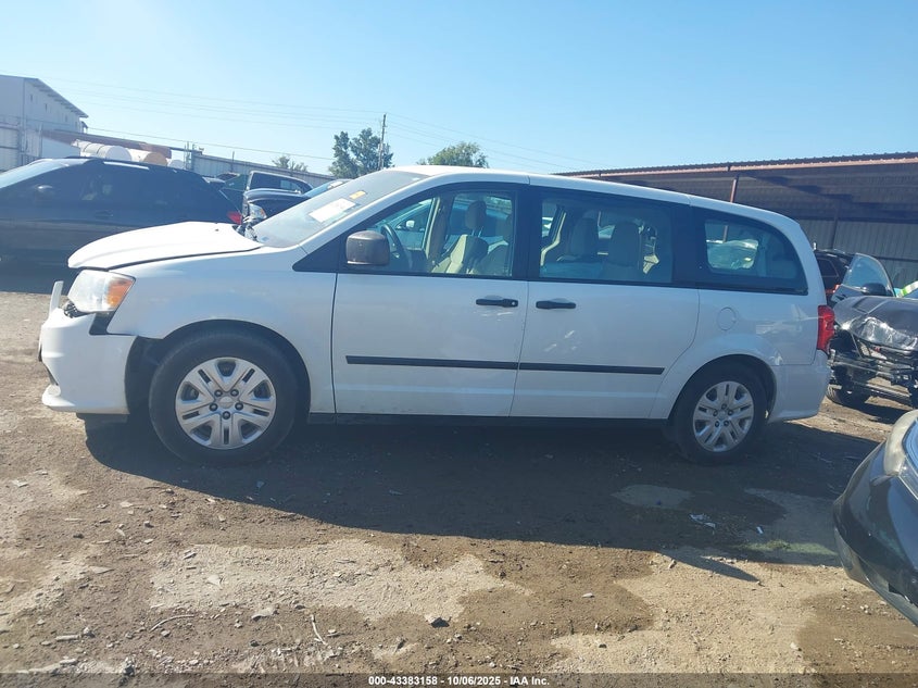 2014 DODGE GRAND CARAVAN AMERICAN VALUE PKG 2C4RDGBG8ER274588