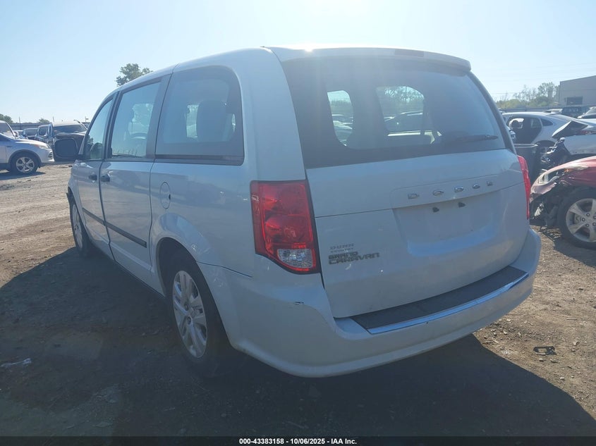 2014 DODGE GRAND CARAVAN AMERICAN VALUE PKG 2C4RDGBG8ER274588