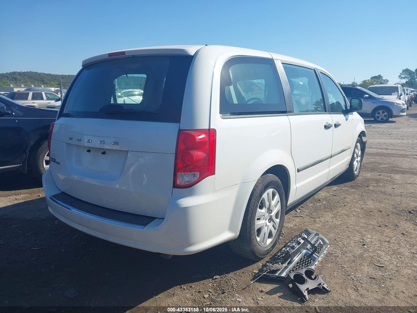 2014 DODGE GRAND CARAVAN AMERICAN VALUE PKG 2C4RDGBG8ER274588