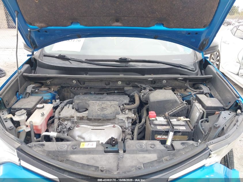 2016 Toyota Rav4 Le VIN: JTMBFREV6GJ103704 Lot: 43383170