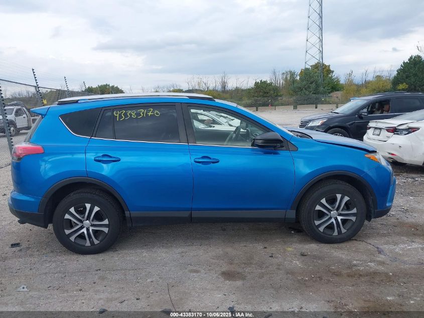 2016 Toyota Rav4 Le VIN: JTMBFREV6GJ103704 Lot: 43383170