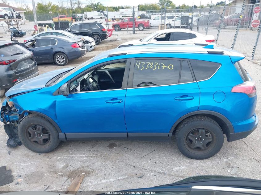 2016 Toyota Rav4 Le VIN: JTMBFREV6GJ103704 Lot: 43383170