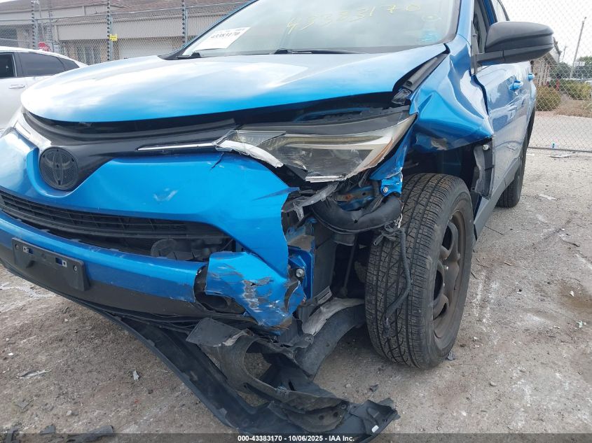 2016 Toyota Rav4 Le VIN: JTMBFREV6GJ103704 Lot: 43383170