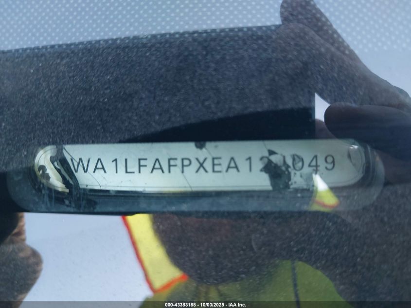 2014 Audi Q5 2.0T Premium VIN: WA1LFAFPXEA124049 Lot: 43383188