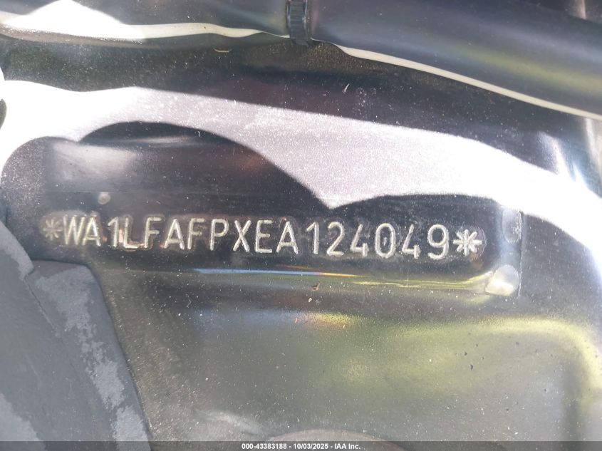 2014 Audi Q5 2.0T Premium VIN: WA1LFAFPXEA124049 Lot: 43383188