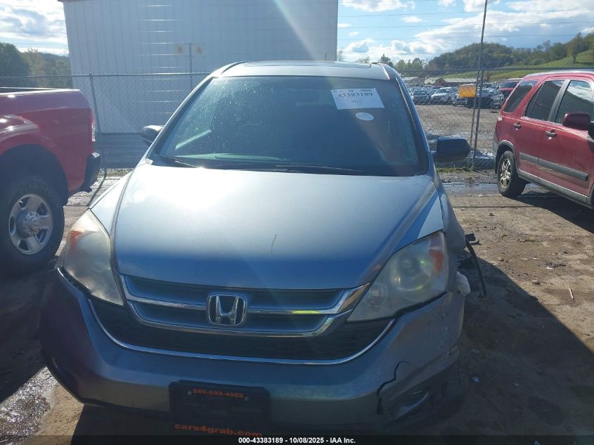 2010 Honda Cr-V Ex VIN: 5J6RE4H55AL025468 Lot: 43383189