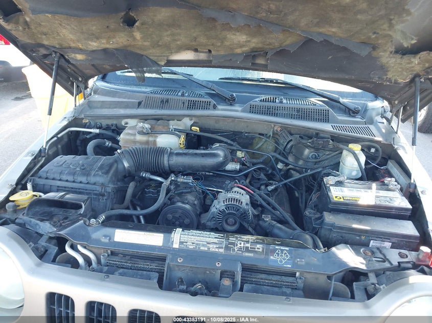 2004 Jeep Liberty Sport VIN: 1J4GL48KX4W286987 Lot: 43383191