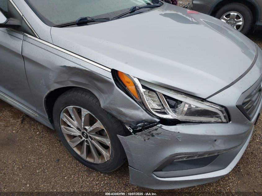 2017 Hyundai Sonata Sport VIN: 5NPE34AF3HH583346 Lot: 43383199
