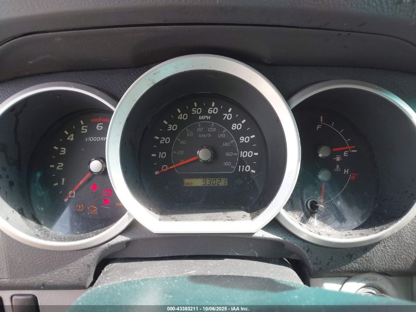 2006 Toyota 4Runner Sr5 V6 VIN: JTEZU14R768062141 Lot: 43383211